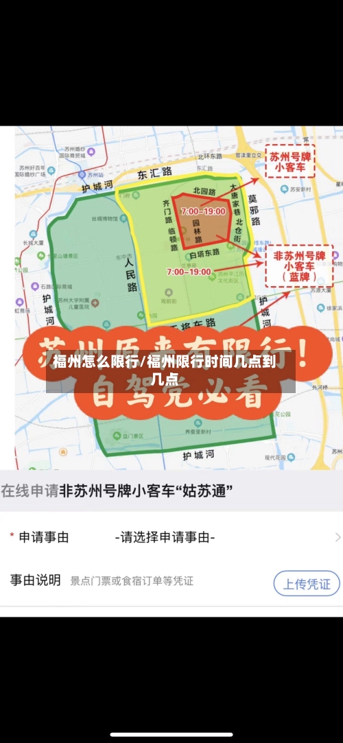 福州怎么限行/福州限行时间几点到几点