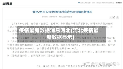 疫情最新数据消息河北(河北疫情最新数据显示)