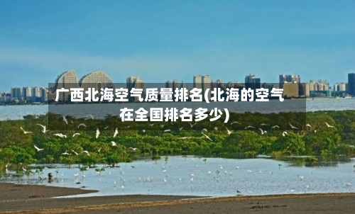 广西北海空气质量排名(北海的空气在全国排名多少)