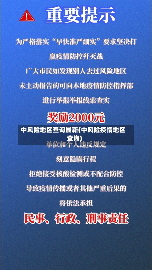 中风险地区查询最新(中风险疫情地区查询)