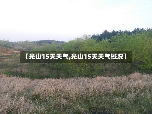 【光山15天天气,光山15天天气概况】