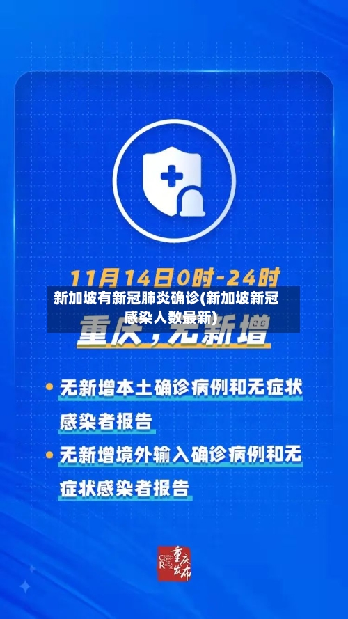 新加坡有新冠肺炎确诊(新加坡新冠感染人数最新)