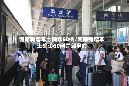 河南新增本土确诊60例/河南新增本土确诊60例是哪里的