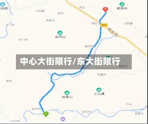 中心大街限行/东大街限行