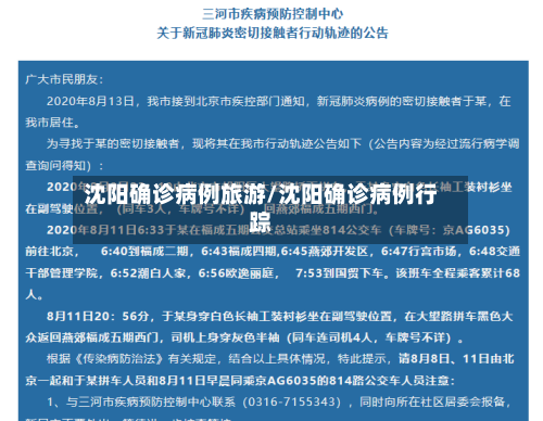 沈阳确诊病例旅游/沈阳确诊病例行踪