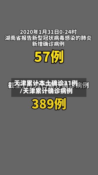 天津累计本土确诊31例/天津累计确诊病例