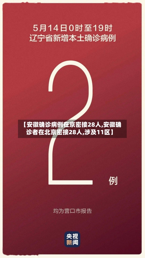 【安徽确诊病例在京密接28人,安徽确诊者在北京密接28人,涉及11区】