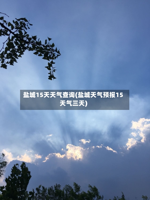 盐城15天天气查询(盐城天气预报15天气三天)
