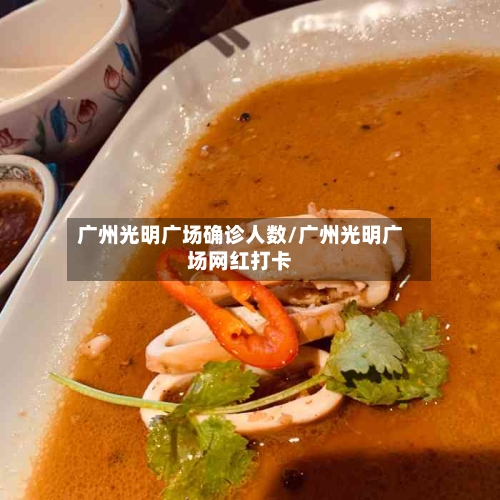 广州光明广场确诊人数/广州光明广场网红打卡