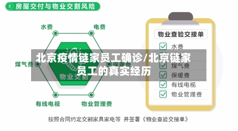 北京疫情链家员工确诊/北京链家员工的真实经历