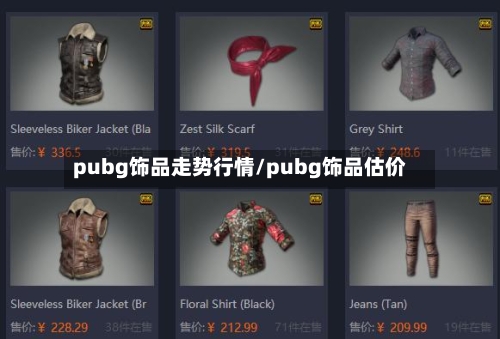 pubg饰品走势行情/pubg饰品估价