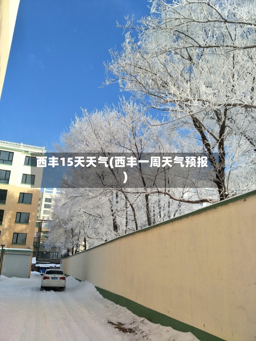 西丰15天天气(西丰一周天气预报)