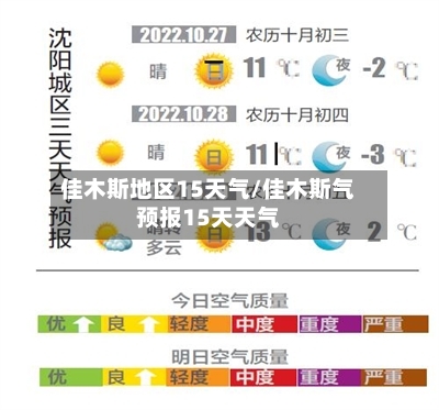 佳木斯地区15天气/佳木斯气预报15天天气