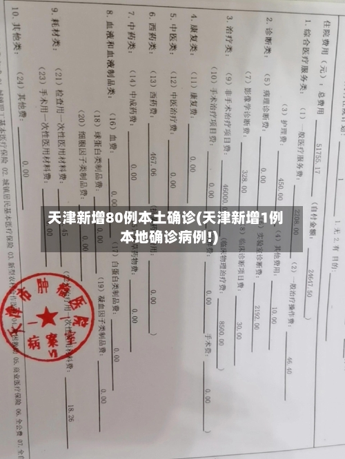 天津新增80例本土确诊(天津新增1例本地确诊病例!)