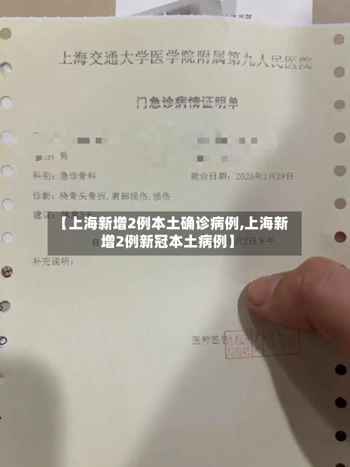 【上海新增2例本土确诊病例,上海新增2例新冠本土病例】