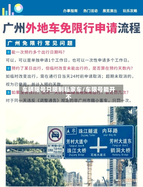 车辆限号只限制私家车/车限号能开不