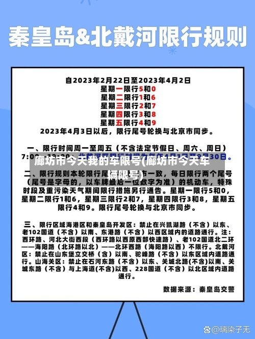 廊坊市今天我的车限号(廊坊市今天车辆限号)