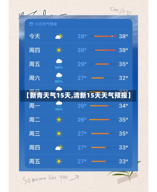 【新青天气15天,清新15天天气预报】