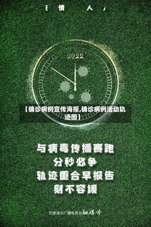 【确诊病例宣传海报,确诊病例活动轨迹图】