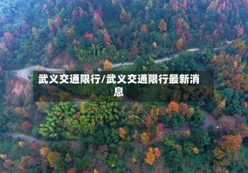 武义交通限行/武义交通限行最新消息
