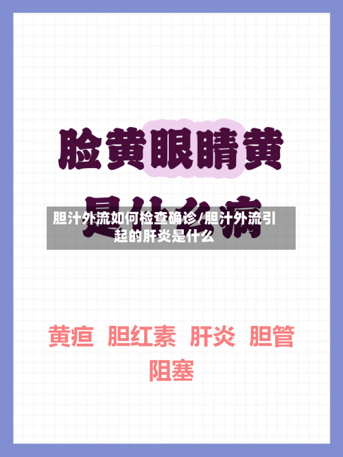 胆汁外流如何检查确诊/胆汁外流引起的肝炎是什么