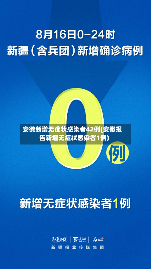 安徽新增无症状感染者42例(安徽报告新增无症状感染者1例)
