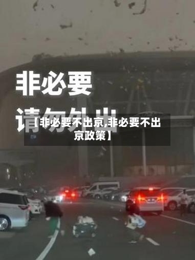 【非必要不出京,非必要不出京政策】