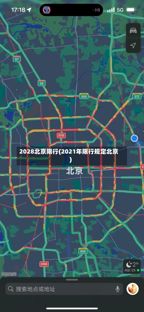 2028北京限行(2021年限行规定北京)