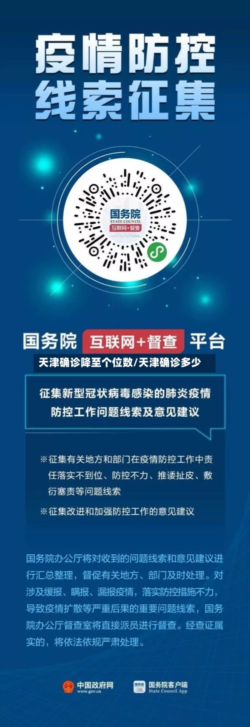 天津确诊降至个位数/天津确诊多少