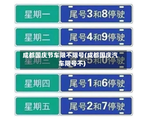 成都国庆节车限不限号(成都国庆汽车限号不)