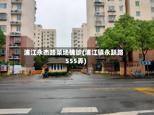 浦江永杰路菜场确诊(浦江镇永跃路555弄)