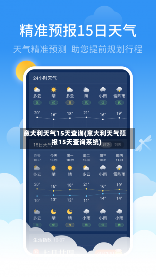 意大利天气15天查询(意大利天气预报15天查询系统)