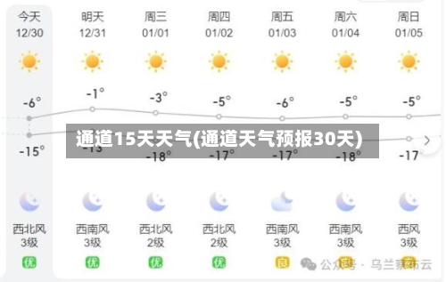 通道15天天气(通道天气预报30天)