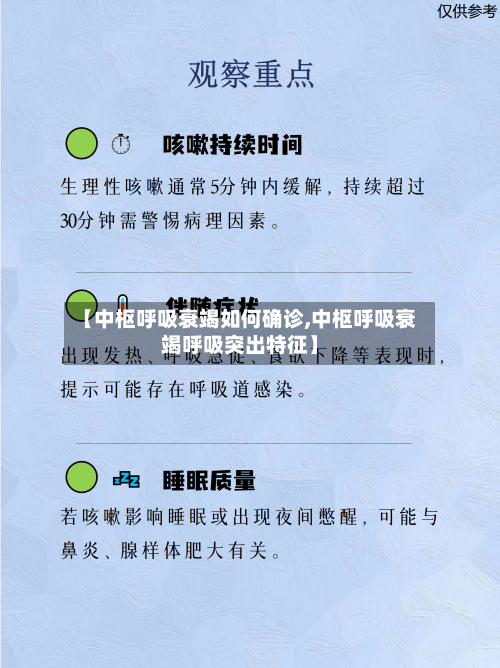 【中枢呼吸衰竭如何确诊,中枢呼吸衰竭呼吸突出特征】