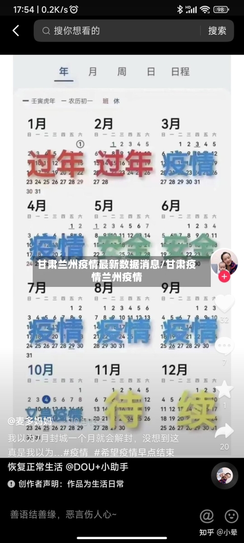 甘肃兰州疫情最新数据消息/甘肃疫情兰州疫情