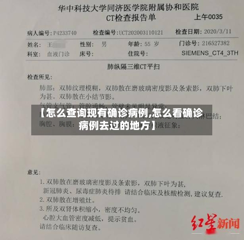 【怎么查询现有确诊病例,怎么看确诊病例去过的地方】