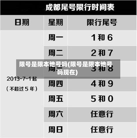 限号是限本地号吗(限号是限本地号吗现在)