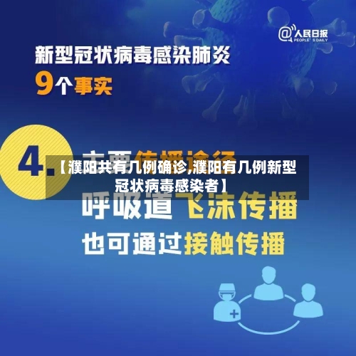 【濮阳共有几例确诊,濮阳有几例新型冠状病毒感染者】