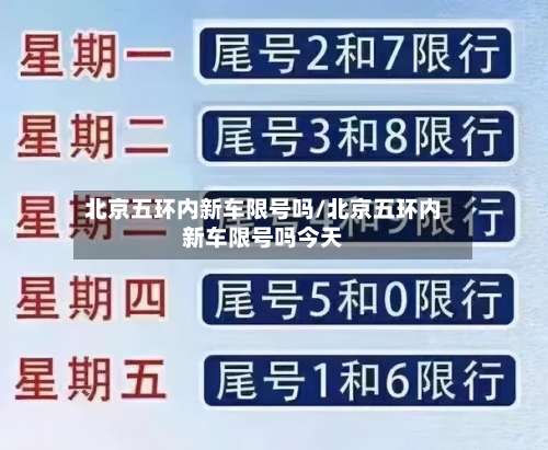 北京五环内新车限号吗/北京五环内新车限号吗今天