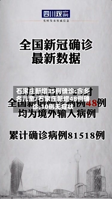 石家庄新增35例确诊:含多名儿童/石家庄新增48例确诊,10例无症状