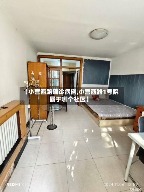 【小营西路确诊病例,小营西路1号院属于哪个社区】