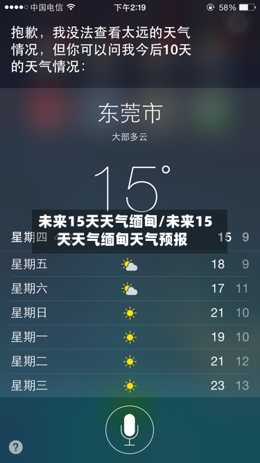 未来15天天气缅甸/未来15天天气缅甸天气预报
