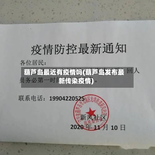 葫芦岛最近有疫情吗(葫芦岛发布最新传染疫情)