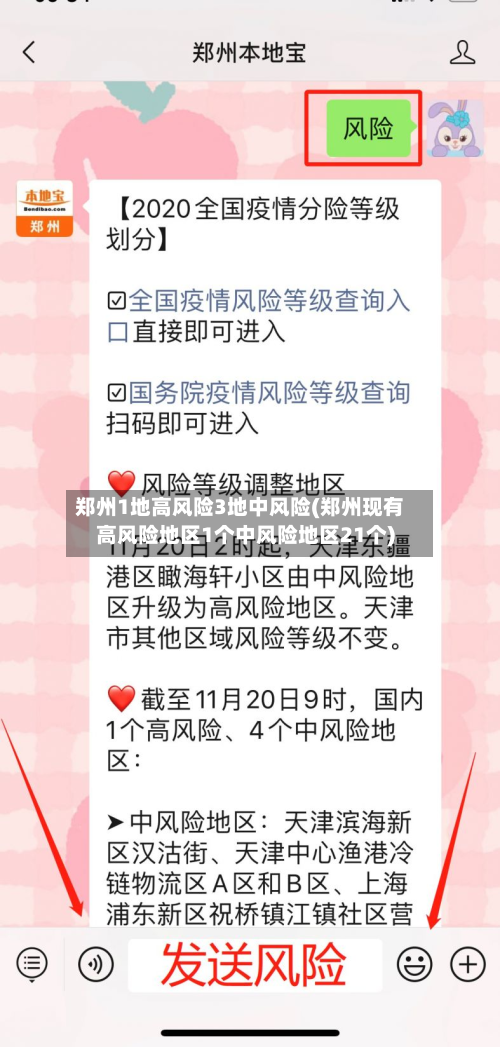 郑州1地高风险3地中风险(郑州现有高风险地区1个中风险地区21个)