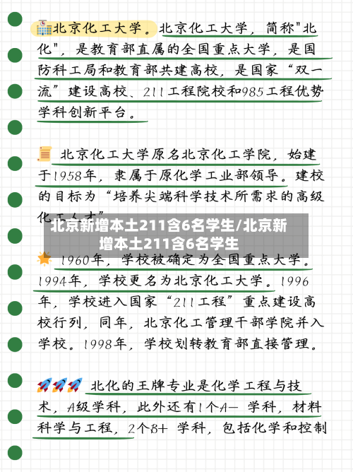 北京新增本土211含6名学生/北京新增本土211含6名学生