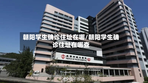 朝阳学生确诊住址在哪/朝阳学生确诊住址在哪查