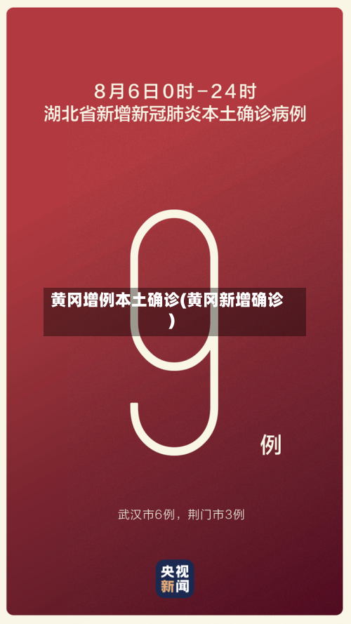 黄冈增例本土确诊(黄冈新增确诊)