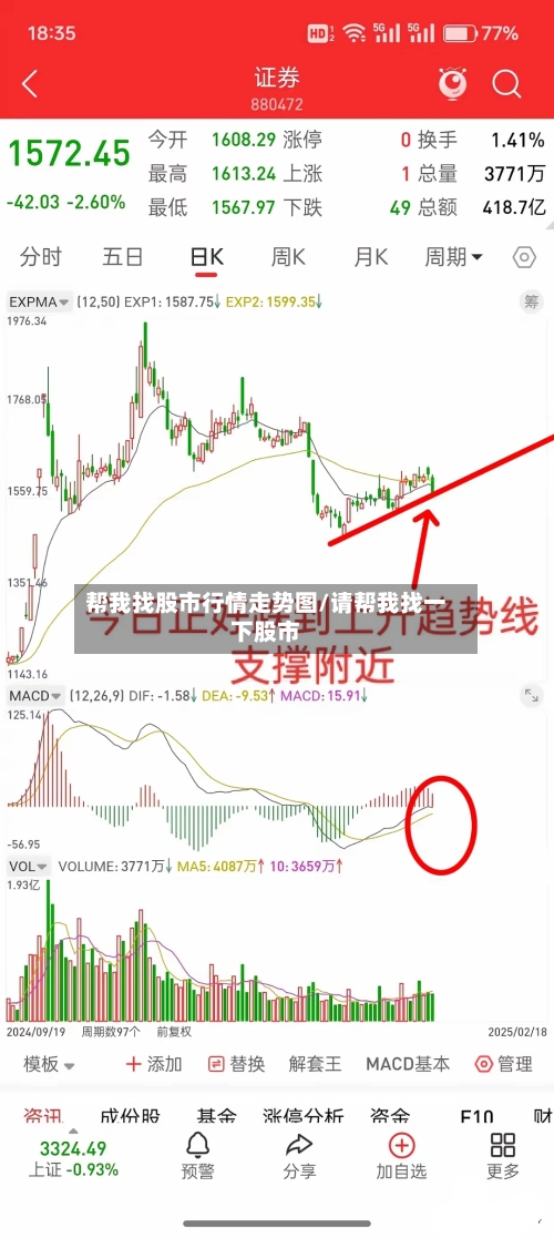 帮我找股市行情走势图/请帮我找一下股市