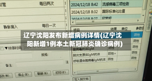 辽宁沈阳发布新增病例详情(辽宁沈阳新增1例本土新冠肺炎确诊病例)