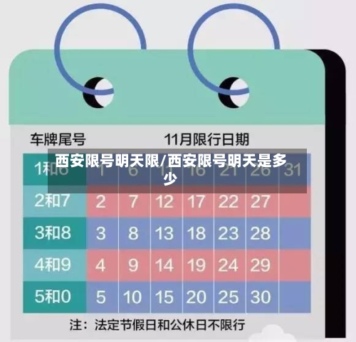 西安限号明天限/西安限号明天是多少
